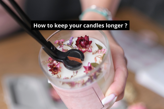 Tips for maintaining your candles and extending their life