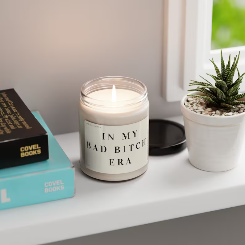 Bad Bitch Quote Candle