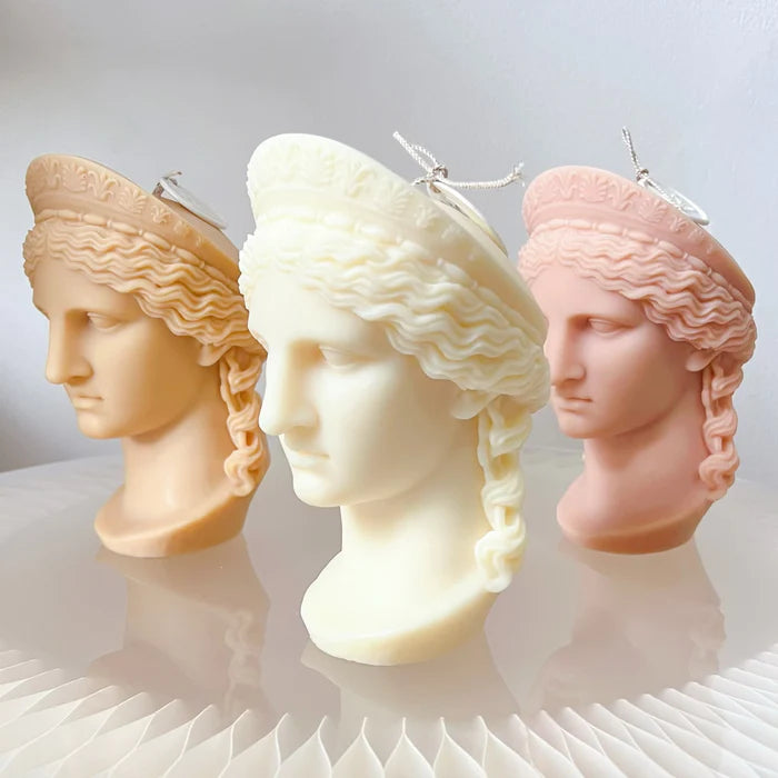 Hera Bust Scented Soy Candle