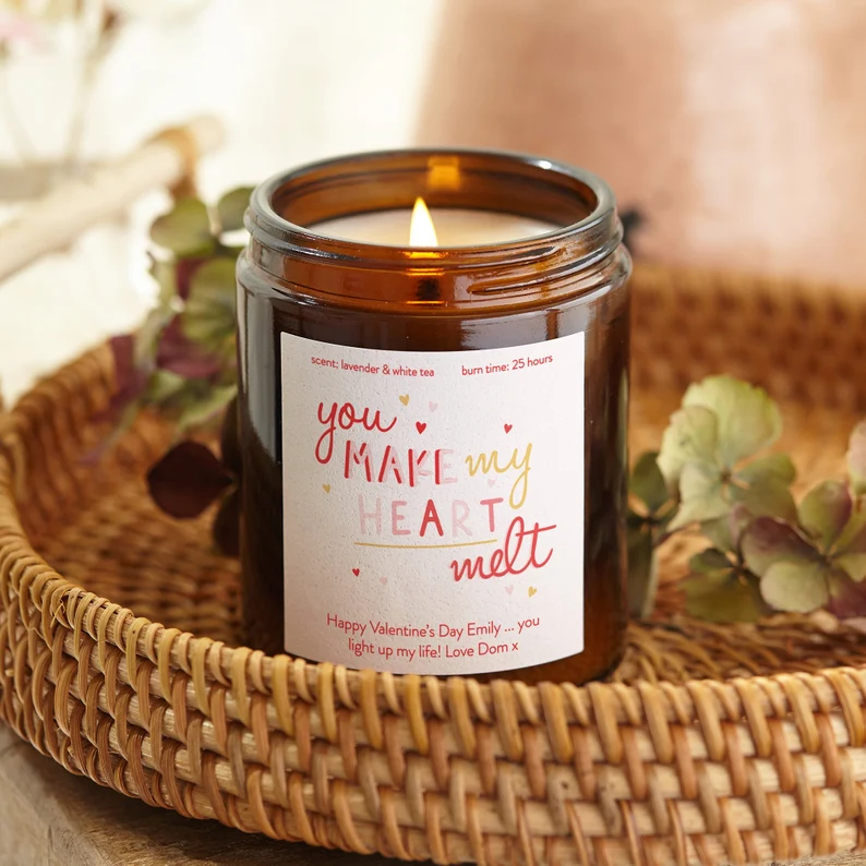 You Make My Heart Melt Candle