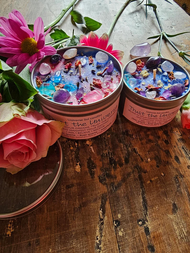TRUST THE UNIVERSE - Manifestation Candle