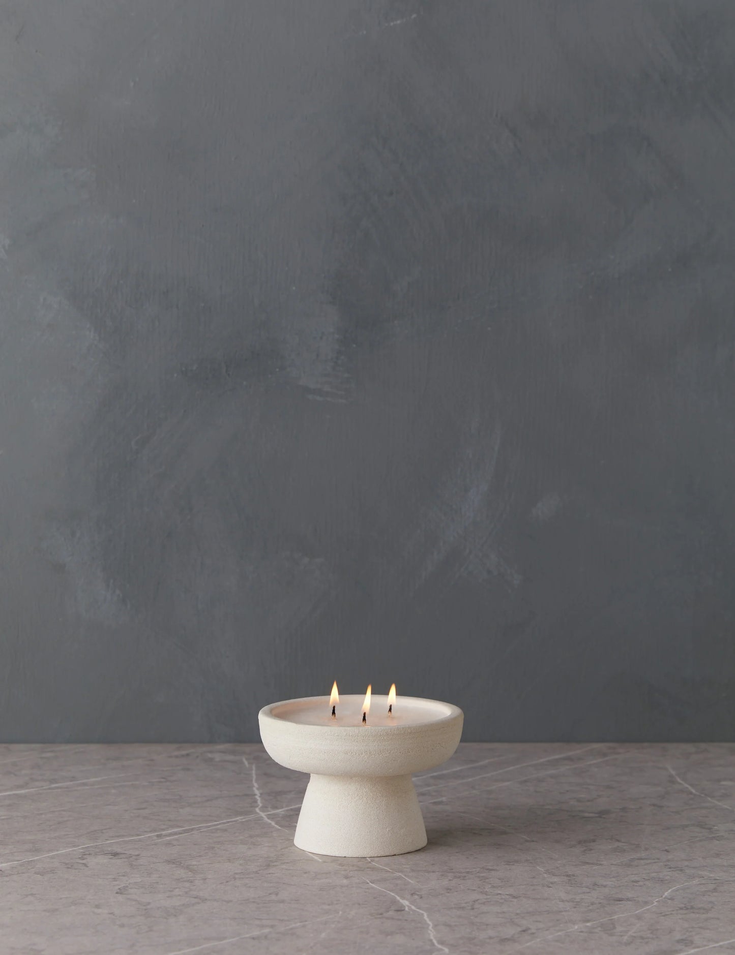Raw Ceramic Candle