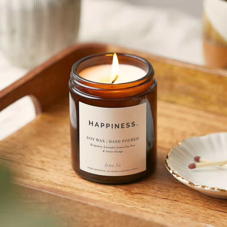 Happiness Candle